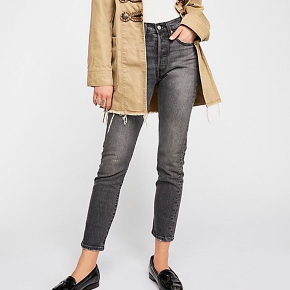 levi's 501 coal black